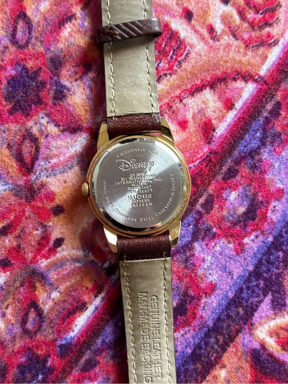 Vintage disney by seiko watch